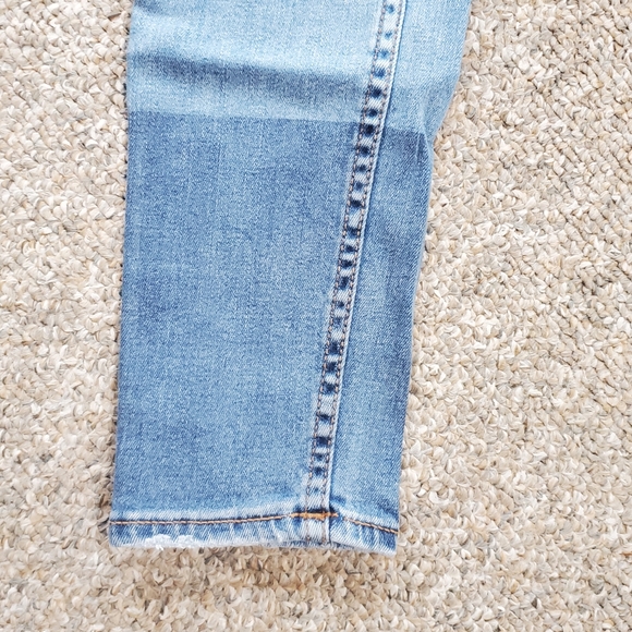 True Religion 24 Y2K Indie Sleeze Hippie Grunge Mid Rise Shadow Hem Skinny Jeans - Picture 11 of 13